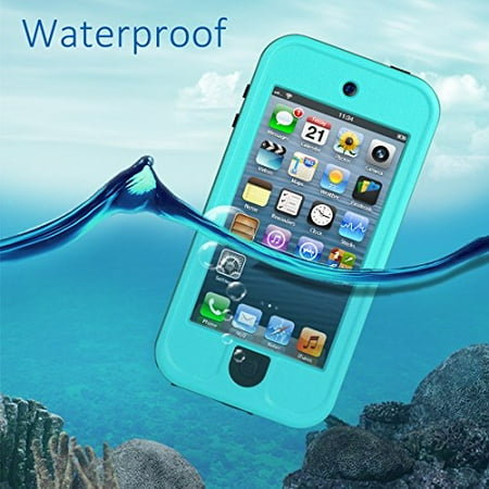 Waterproof Case for iPod 5 iPod 6, Meritcase Waterproof Shockproof