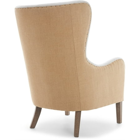 Finch - Classic Wing Chair - Beige