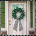 thumbnail image 2 of Dalrosia Wreath Sash for Front Door Wreath Satin Sash Blank Sashes Embroidery Monogram Yard Doorway Indoor Outdoor Wall Ribbon Bow Home Decor, 2 of 6