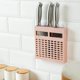 thumbnail image 4 of Ounissouiy Estante de almacenamiento de cuchillos de cocina montado en la pared sin perforaciones para cocina Almacenamiento y organización del hogar, 4 of 6