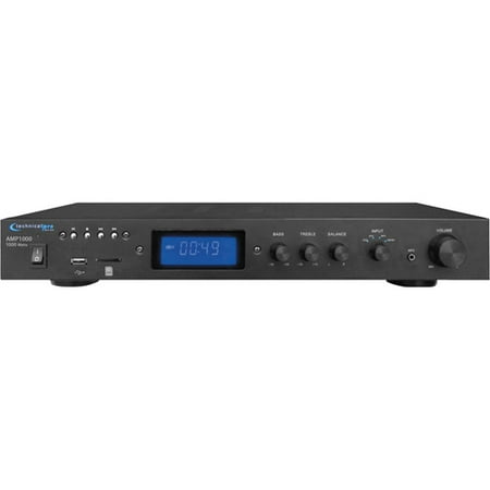 Technical Pro IA1000U Integrated 1000 Watt Amplifier with USB and SD Card