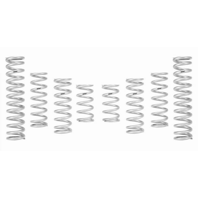 Eibach Coil Spring E85-212-006-03-22 PRO-UTV Stage 3; Silver; With 4 Front And 4 Rear Springs; Set Of 8