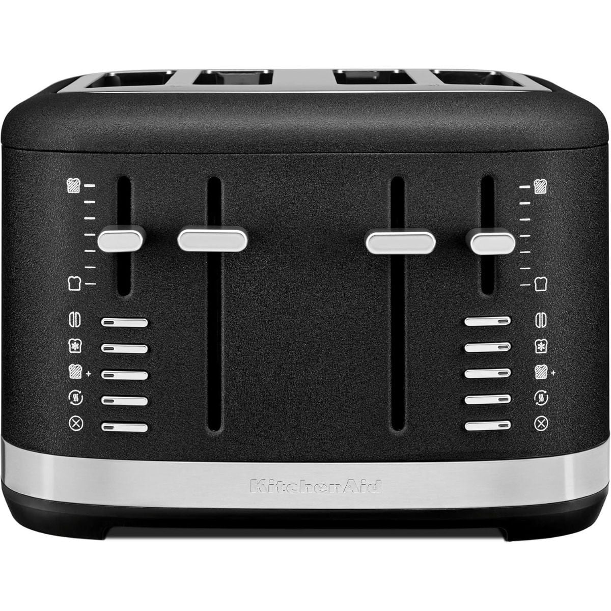 KitchenAid 4 Slice Metal Toaster | Cast Iron Black