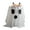 M Ghost, variant on Dserhfy Halloween Ghost Tablecloth White And Black Ghostly Tablecloth Fun And Spooky Dining Table Accessory for Parties Candy Buffet Photo Backdrops