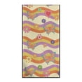 thumbnail image 2 of XYZCANDO Sport Towel Seat Cushion Sweatproof Car Towel Cushion Cover for Beach Travel, Seats Protector Stain Resistant, Butterfly and Floral Pattern, 2 of 11
