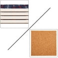 thumbnail image 4 of RYLABLUE Nautical Red and White Anchor Set of 6 Coaster for Drinks, Absorbent Ceramic Stone Coasters Cup Mat with Cork Base for Home Kitchen Room Coffee Table Bar Decor, 4 of 4