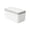 White, variant on Tissue Box with Lid Modern Desktop Tissue Box Holder - Facial Tissue Dispenser Box Cover Holder Napkin Organizer, Rectangular Storage Box for Wet Wipes & Bathroom
