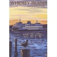 thumbnail image 4 of Whidbey Island, Washington, Ferry Sunset and Gull (1000 Piece Puzzle, Size 19x27, Challenging Jigsaw Puzzle for Adults and Family, Made in USA), 4 of 4