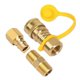 thumbnail image 5 of RV Propano Conector Adaptador 3/8 Pulgada Conexión Rápida Accesorio Portátil Fabricado en Latón Resistente Función de Instalación Fácil Adecuado para, 5 of 8