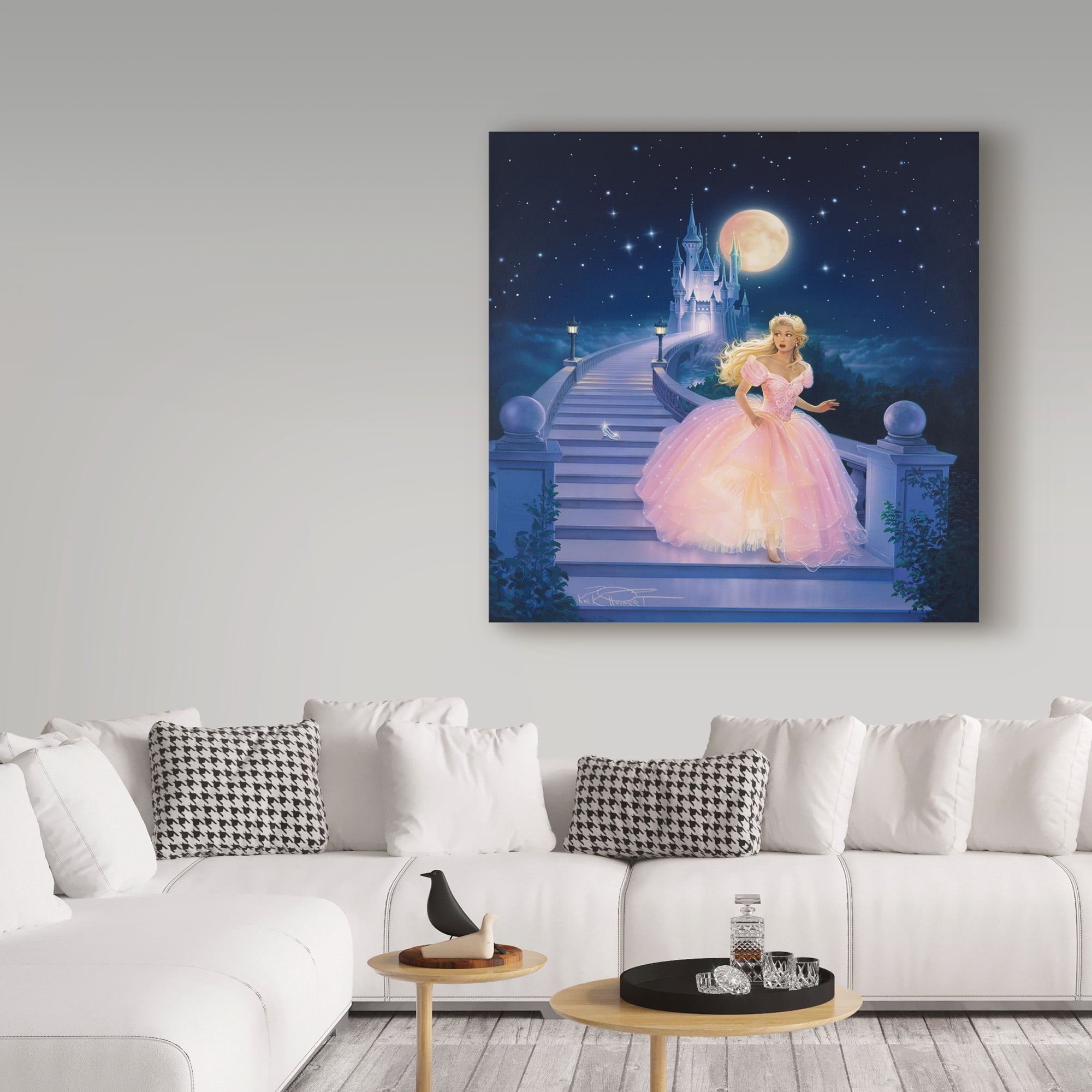 Trademark Fine Art 'Cinderella' Canvas Art by Kirk Reinert