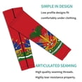 thumbnail image 4 of Cooling Compression Arm Sleeves Red Coat Of Arms Of Haiti Sun Protection Sport Arm Sleeves For Men Women Baseball Basketball Running, 4 of 6