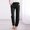 Black plus size straight leg pants a1, variant on Cagogo Women Plus Size Straight Leg Elastic Waist Trousers with Pockets Casual Basic Streetwear Lounge Officewear Activewear Long Pants, Green L