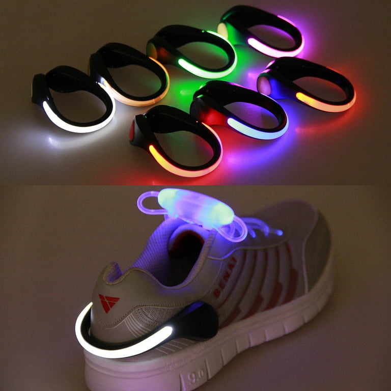 Dropship Running Light LED Luminous Shoe Clip Light Safety Slipper