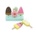 thumbnail image 2 of Juego de helados de madera, juguete de simulación, juguete de aprendizaje con paleta de madera Montessori, juguete de paleta, helado de simulación, 2 of 9