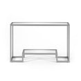thumbnail image 5 of Evelyn&Zoe Athena 47.75" Wide Rectangular Console Table, Satin Nickel, 5 of 11