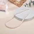 thumbnail image 2 of Collier de Perles d'Eau Douce 6-7mm pour Femmes, Collier de Perles en Argent Sterling, 2 of 4