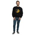 thumbnail image 4 of Looney Tunes Mens Daffy Duck Dotted Profile Sweatshirt, 4 of 5