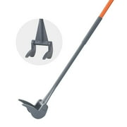 HCY Pallet Buster, 50'' Carbon Steel Handle Pallet Breaker, 2000 lbs Weight Capacity, Heavy Duty Deck Board Removal Tool, Deck Wrecker with Non-Slip Grip for Efficient and Effortless Board Removal
