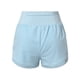 thumbnail image 3 of Gibobby Shorts Mujer Pantalones cortos de gimnasia para mujer V Stretch Push Up Yoga Shorts Booty Scrunch Fitness Pantalones cortos de cintura alta sin costuras Workout Sports(Aqua, M), 3 of 5