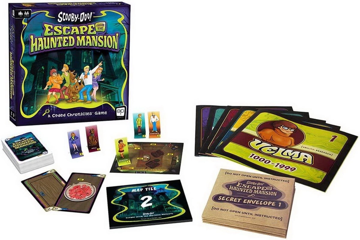 Scooby-Doo Escape from the Haunted Mansion Escape Room Game - Walmart.com