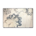 thumbnail image 2 of Gaecuw Linen Bathroom Mat, Non SKID Absorbent Floor Mat, Quick Drying Entrance Rug for Bedroom and Hallway, 23.6x15.7 Inch, D, 2 of 6