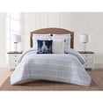 thumbnail image 2 of Oceanfront Resort Reef Comforter Set, Full/Queen, White and Blue 3, 2 of 4