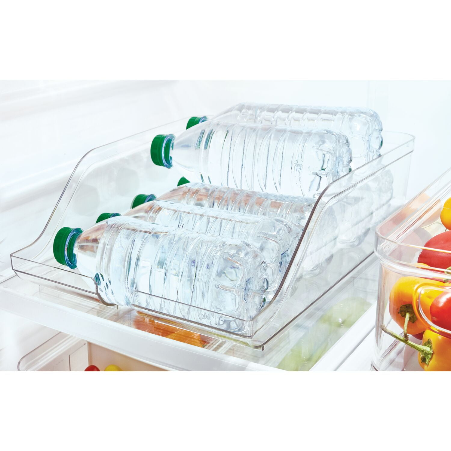 iDesign Clear BPA-Free Plastic Crisp Beverage Holder