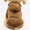 Brown, variant on kladzum Dog Clothes Puppy Sweater Dog Clothes Fall and Winter Pet Clothes Dog Clothes Warm Dog Winter Coat Dogs Costume Jacket
