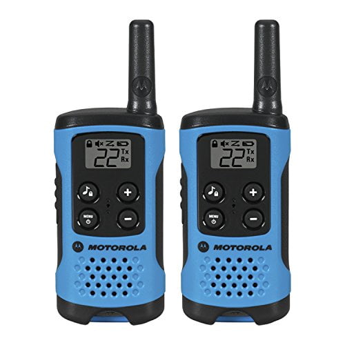 MOTOROLA T100 2PK T100 BLUE RETAIL BOX 16MILE