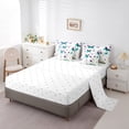 thumbnail image 3 of YST Girls Flower Bedding Comforter Set 7pcs Tropical Beach Theme Twin, 3 of 4