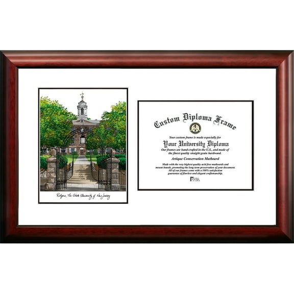 Rutgers University, The State University of New Jersey, 8.5" x 11"Scholar Diploma Frame