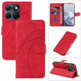 thumbnail image 1 of Étui Portefeuille à Rabat pour Motorola Edge 70 Fusion avec Porte-Cartes, Support et Couverture Magnétique Rouge, 1 of 4