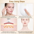 thumbnail image 6 of Face and Neck Massager, 3 Color Red Light Therapy Facial Massager, Face Sculpting Tool for Skin Care, Smoothing, Firming, 6 of 7