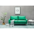 thumbnail image 2 of Kingway Furniture Hambrok Velvet Living Room Sofa in Green, 2 of 7