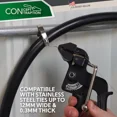 thumbnail image 2 of Concept Contraption Cable Zip Tie Gun - Stainless Steel Tie Strap Tightener, 2 of 5