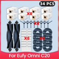 thumbnail image 1 of Repuestos para Aspiradora Robot para Omni C20 Cepillo Lateral Principal Filtro HEPA Paño de Fregona Bolsas para Polvo Accesorios, 1 of 5