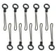 thumbnail image 1 of Lanyard de teléfono móvil de 10 piezas con correa ajustable de bloqueo desmontable para un gancho de teléfono accesorios de bricolaje para un uso seguro y elegante, 1 of 3