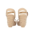 thumbnail image 3 of Alpargata Cabra Yute Piel Sintética Beige Hebilla Ajustable Platonia  PAZ-01-BEIGE, 3 of 8
