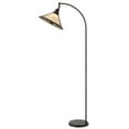 thumbnail image 5 of BO-3122FL-BZ-Cal Lighting-Downbridge - 1 Light Arc Floor Lamp In Contemporary Style-65 Inches Tall and 11 Inches Wide-Mica/Dark Bronze Finish, 5 of 6