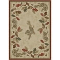 thumbnail image 2 of Mayberry Rug AD8041 2X8 2 ft. 3 in. x 7 ft. 7 in. American Destination Oak Mountain Area Rug, Beige, 2 of 5