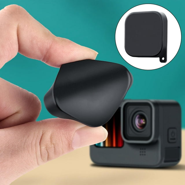 Tapas de lente de silicona shamjiam funda protectora resistente contra suciedad polvo arañazos