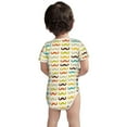 thumbnail image 6 of Rocae Colorful Mustache for Baby Climbing Clothes Soft Baby Romper for Active Infants Comfortable and Breathable Crawling Jumpsuit Unisex Baby Outfit 2 Years, 6 of 8