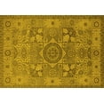 thumbnail image 1 of Ahgly Company Indoor Rectangle Oriental Yellow Industrial Area Rugs, 6' x 9', 1 of 4