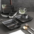 thumbnail image 5 of Qeeadeea Japaness Portion Control Plates, Divided Plates For Adults, Bariatric Plates For Portion Control, Reusable 2 Section Lunch Tray-C-7.5 Inch, 5 of 6