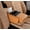 Orange, variant on Car Armrest Cover with Cup Holder, 4 in 1 Memory Foam Leather Center Console Armrest Pillow with Tissue Box and Storage Pockets Universal Fit for SUV Car Truck