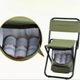 thumbnail image 5 of Hearth & Gear Chaise Pliante Confortable avec Sac de Rangement Chaise d'Extérieur Portable Adaptée à la Pêche au Camping Ensemble Table et Chaises pour Enfants pour Tout-Petit Chaises de Camping Chauffantes pour Adultes avec Batterie, 5 of 5