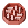 thumbnail image 3 of Slow Feeder Dog Bowls Detachable Anti-Choking Pet Food Dish, Non-Slip Slow Eating Station for Dogs and Cats, Interactive Puzzle Feeder for Improved Digestion, Multiple Colors, 1pc, 3 of 4