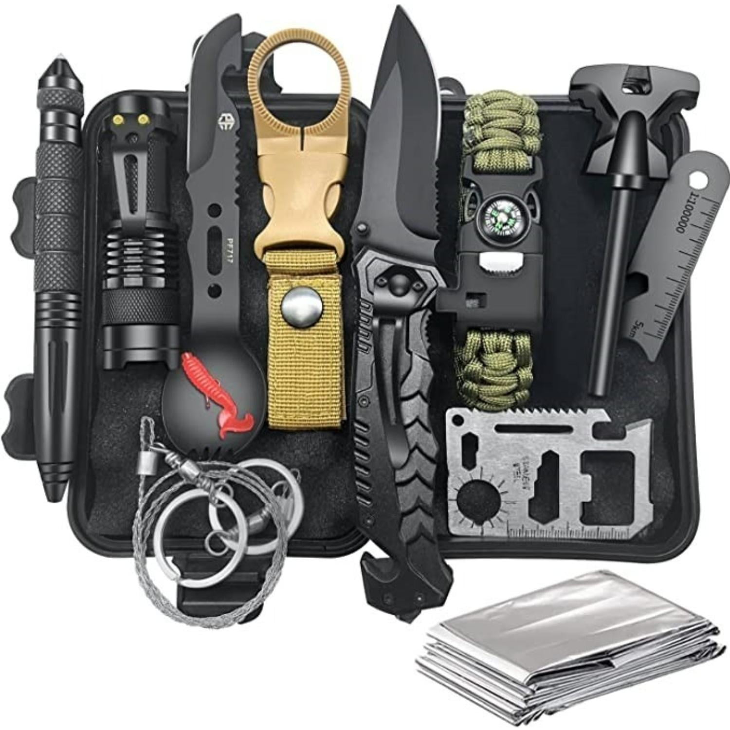 Gifts for Men Dad Husband Him, Survival Kit, Survival Tools with