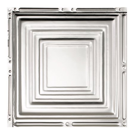 Great Lakes Tin 12in x 12in Syracuse Clear Ceiling Tile Sample