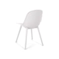thumbnail image 5 of Christopher Knight Home Darleen Outdoor Dining Chair Set of 2, White, 5 of 9